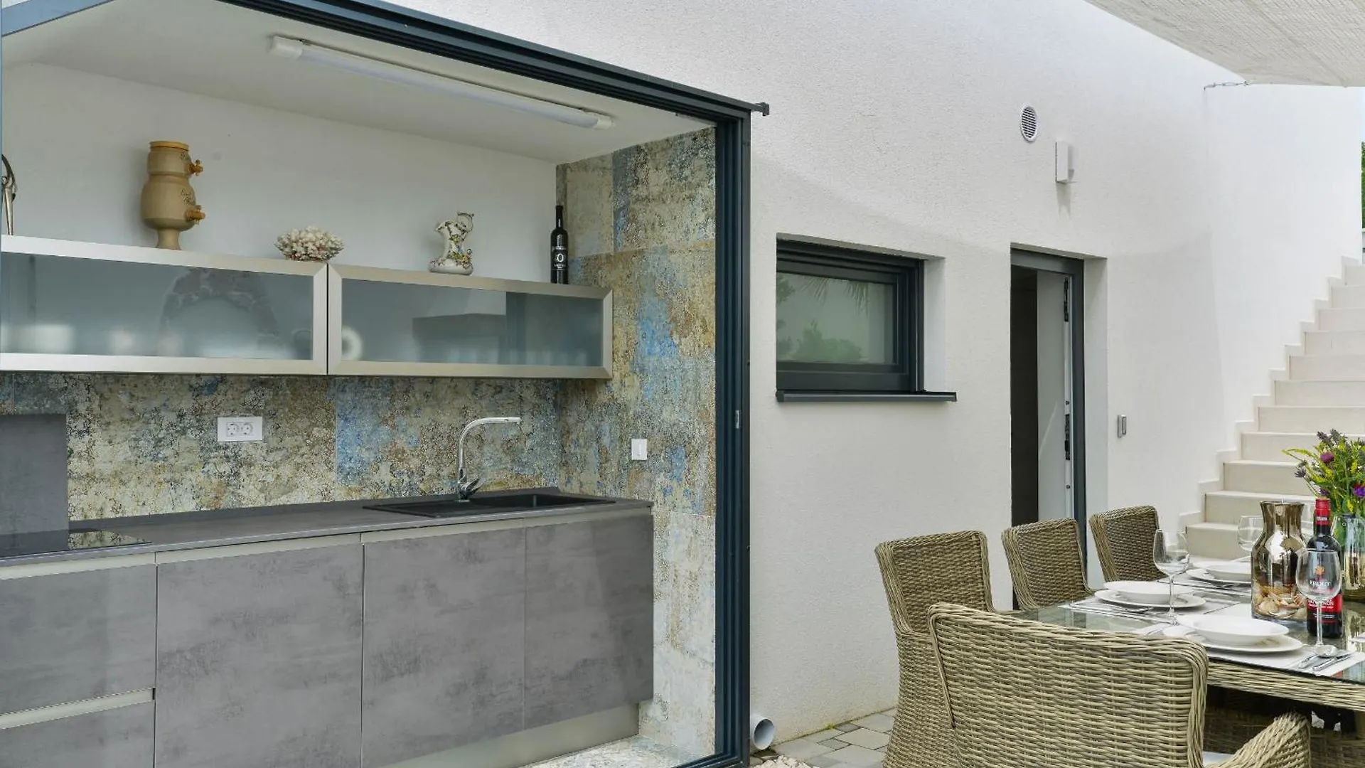 My Dalmatia - Luxury Villa Michelle With Private Infinity Pool, Sea View Jacuzzi, Sauna And Home Gym Maslenica
