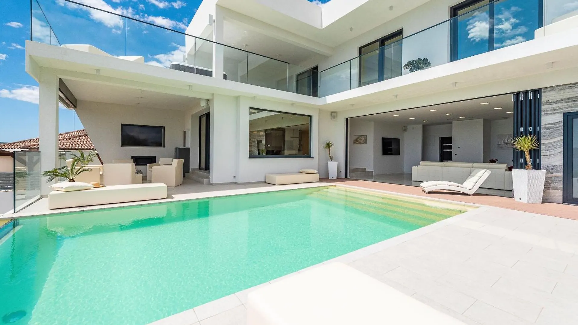 Holiday home My Dalmatia - Luxury Villa Michelle With Private Infinity Pool, Sea View Jacuzzi, Sauna And Home Gym Maslenica