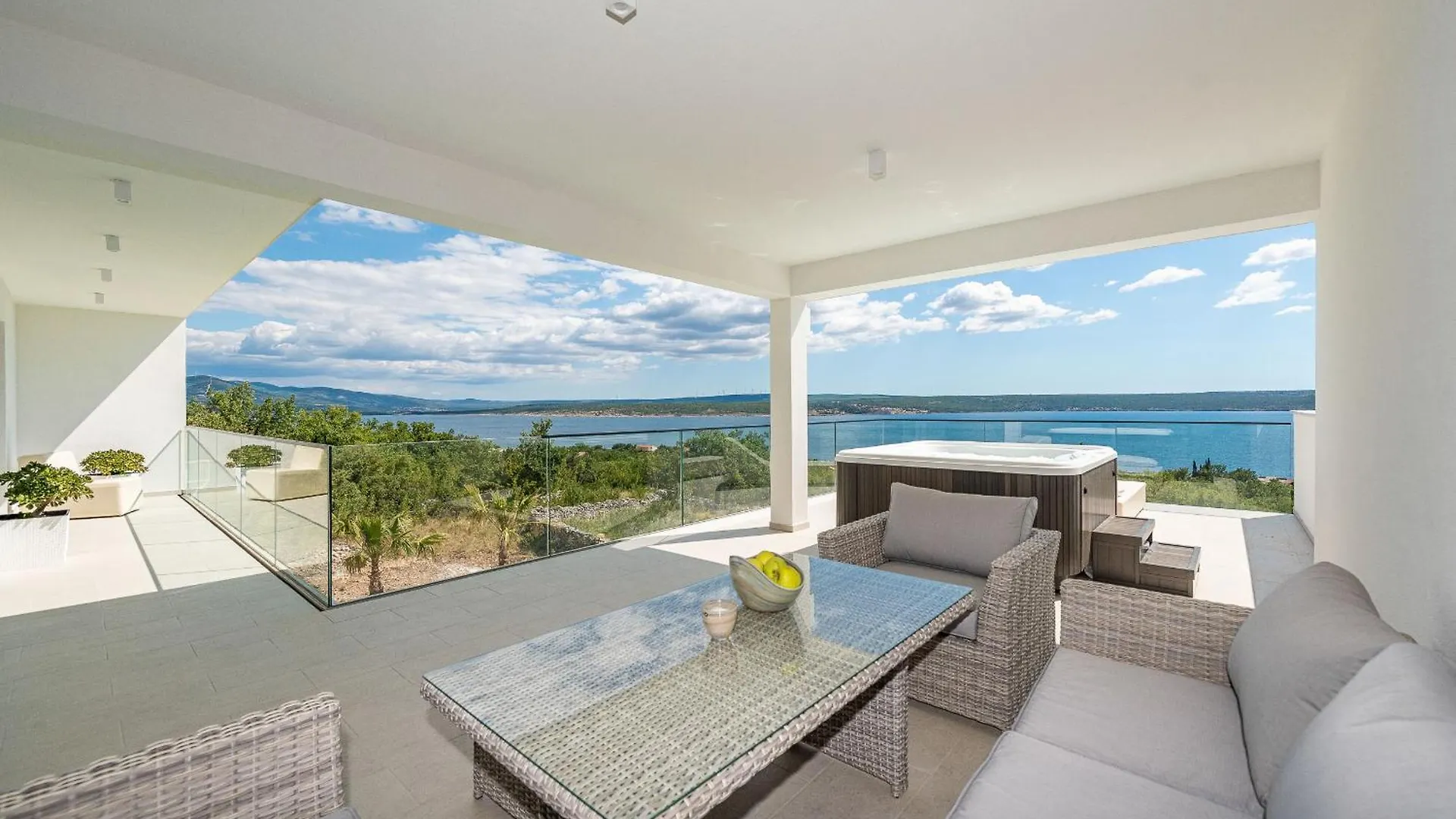 My Dalmatia - Luxury Villa Michelle With Private Infinity Pool, Sea View Jacuzzi, Sauna And Home Gym Maslenica 0*,